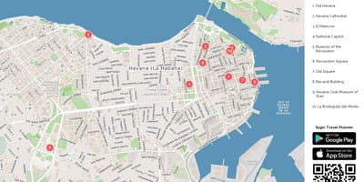 Гавана Куба карта города