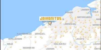 Карта jaimanitas Куба